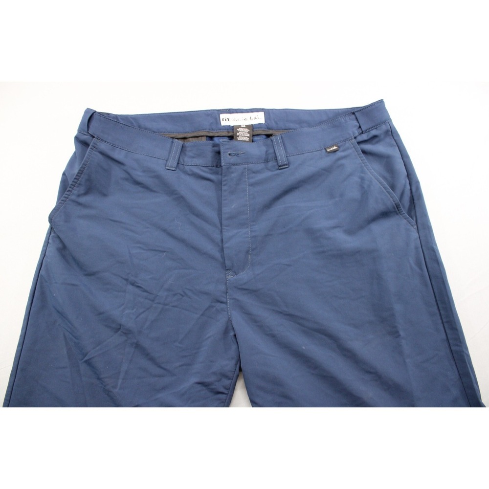 Travis Mathew Golf Shorts Navy Blue Size 38 Nylon Polyester